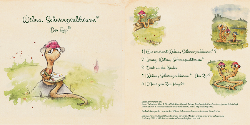 Wilma Schwarzwaldwurm CD mit Rap